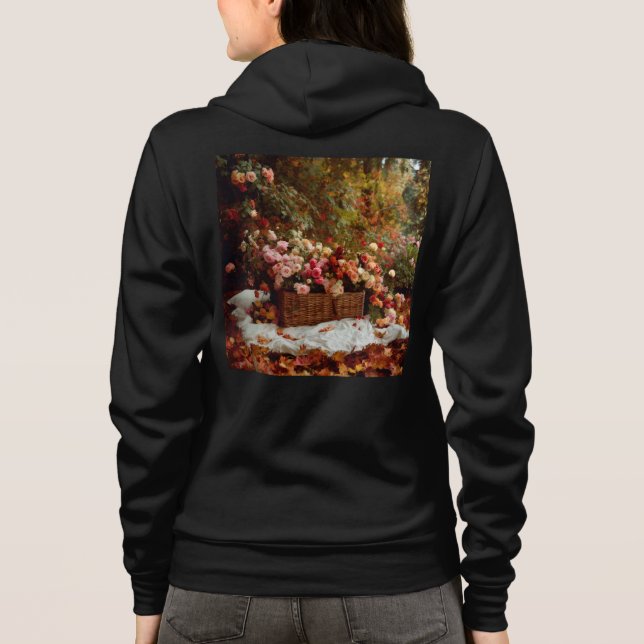 Veste À Capuche Bella+Canvas Full-Zip Hoodie (Dos)