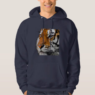 Veste À Capuche Belle photo de visage de tigre du Bengale