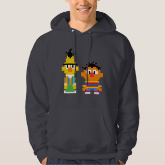 Veste À Capuche Bert et Ernie Pixel Art