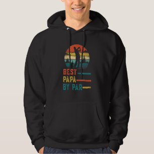 Veste À Capuche Best Papa By Par Fête des pères Golf Papa Golfer