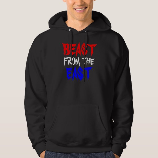 VESTE À CAPUCHE BÊTE DE L'EST (Devant)