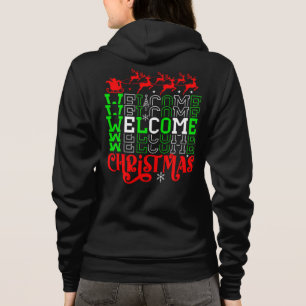 Veste À Capuche Bienvenue Noël-84767