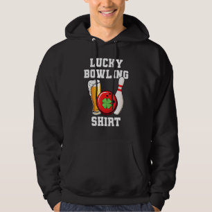 Veste À Capuche Bières- Bowling Chanceux - Allée - Joueur - Week-e