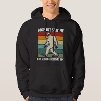 Veste À Capuche Bigfoot M'A Vu Mais Personne Ne Le Croit