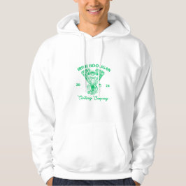 Veste À Capuche Biker Hooligan irlandais Zombie