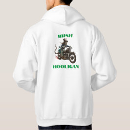 Veste À Capuche Biker Hooligan irlandais Zombie