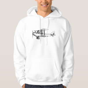 Veste À Capuche Biplane vintage - Noir