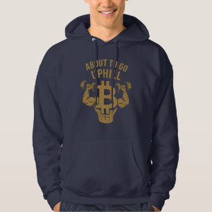 Veste À Capuche Bitcoin Muscle – À propos d'y aller en montée