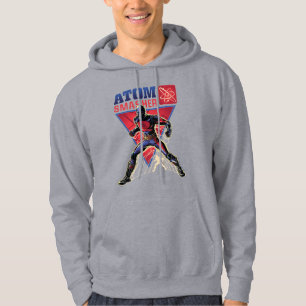 Veste À Capuche Black Adam   Graphique de caractères de masher Ato