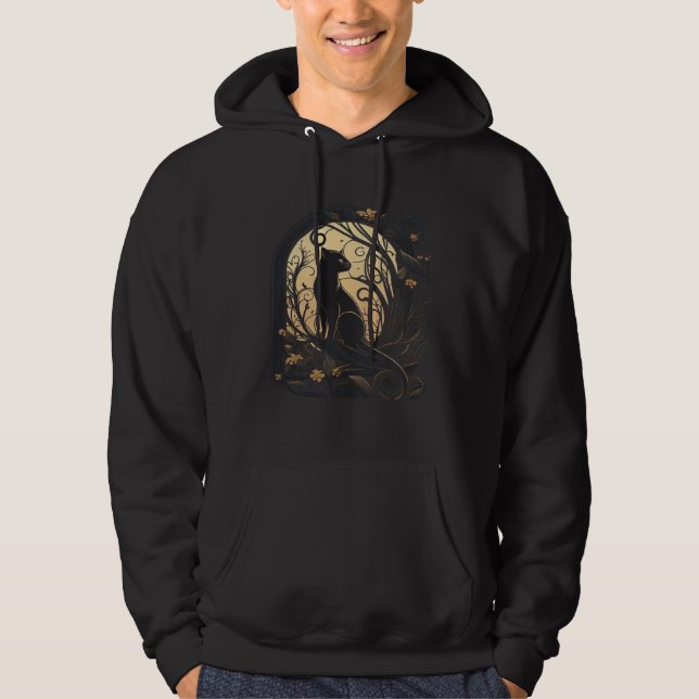 Veste À Capuche Black Cat Backfloatin Graphic Tees Men Women Boys  (Devant)
