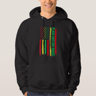 Veste À Capuche Black Doctor Magie Afrique Pour Hommes Femmes Blac