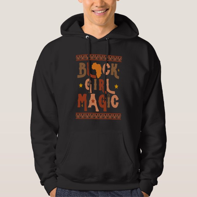 Veste À Capuche Black Girl Magic African American Black History Mo (Devant)