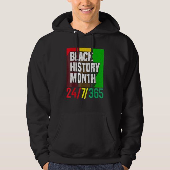 Veste À Capuche Black History Month 247365 African American Melani (Devant)