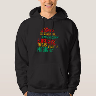 Veste À Capuche Black Teacher Magie Black History Mois Africain Am