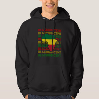 Veste À Capuche Blacknificent Afro African Pride Black History Afr