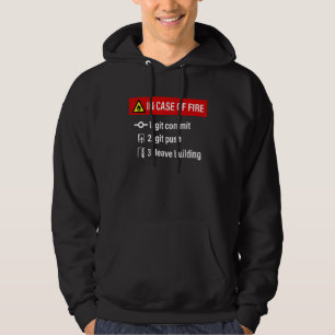 Veste À Capuche Blague de programmeur Web Software Developer Git C