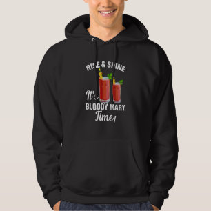Veste À Capuche Bloody Mary Time Cute Cocktail Girls Women Dress