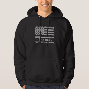 Veste À Capuche Bmx Papa America Us Drapeau Patriot Vintage