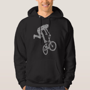 Veste À Capuche Bmx Rider Vélo Stunt Racing Garçons Enfants