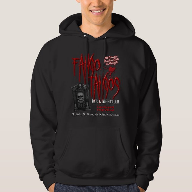 Veste À Capuche Boîte de nuit de vampire de tangos de Fango (Devant)