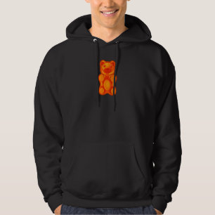 Veste À Capuche Bonbon d'ours à la gomme orange