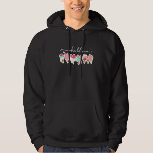 Veste À Capuche Bonjour Vacances Été Glace Crème Popsicle Ice Loll