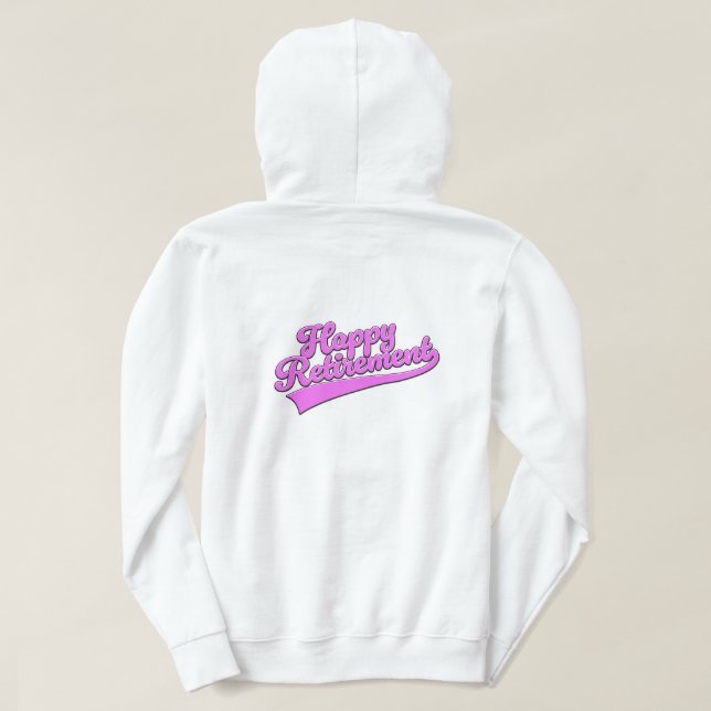 Veste À Capuche Bonne retraite (Design dos)