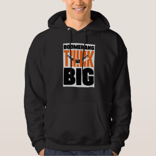 Veste À Capuche Boomerang Pensez Grand Boomerang Lancer Sports Aus