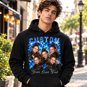 Veste À Capuche Bootleg de photo personnalisé