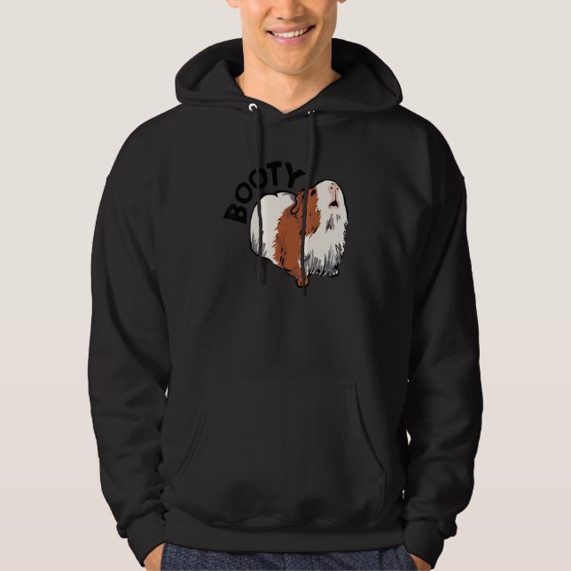 Veste À Capuche Booty Pig Graphic Guinea Pig Owner Pet Cavy Animal (Devant)