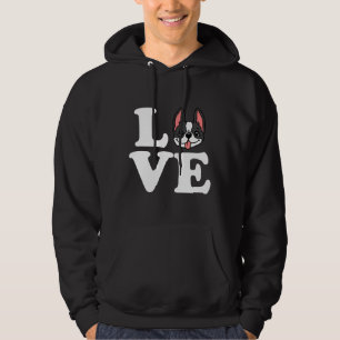 Veste À Capuche Boston Terrier Love Chig Apparel