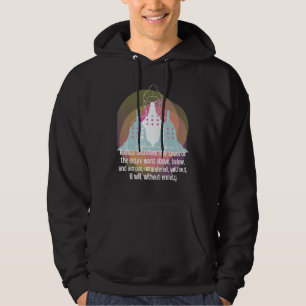 Veste À Capuche Bouddha Gautama Mindfulness Paix Amour Kindness M