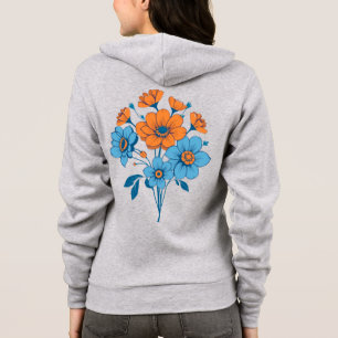 Veste À Capuche Bouquet de fleurs
