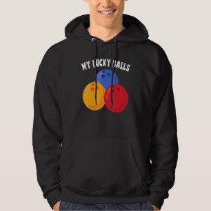 Veste À Capuche Bowling - Mes Boules Chanceuses - - Allée - Sports