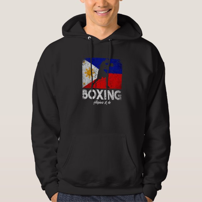 Veste À Capuche Boxe philippine Style philippin Boxe philippine (Devant)