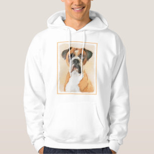 Veste À Capuche Boxer Dog Peinture Non Décroché Art animal origina