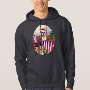 Veste À Capuche Boxer Noël Surprise
