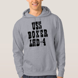 VESTE À CAPUCHE BOXEUR D'USS (LHD-4)