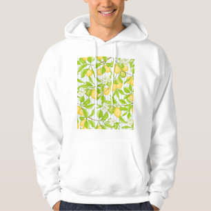 Veste À Capuche Branche de citronnier : Motif sans fil