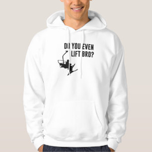 Veste À Capuche Bro, font vous même remonte-pente ?