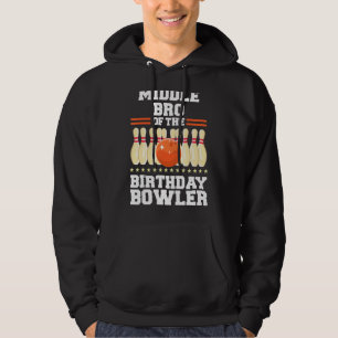 Veste À Capuche Bro Moyen Du Parc De Bowling Anniversaire Birthday