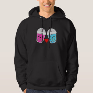 Veste À Capuche Bubble Thé Cult Boire Thé Boire Coeur Bubble