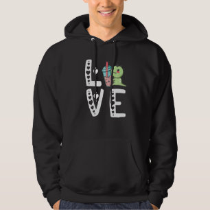 Veste À Capuche Bubble Thé Dinosaures Cute Boba Thé Dino Douce Dra