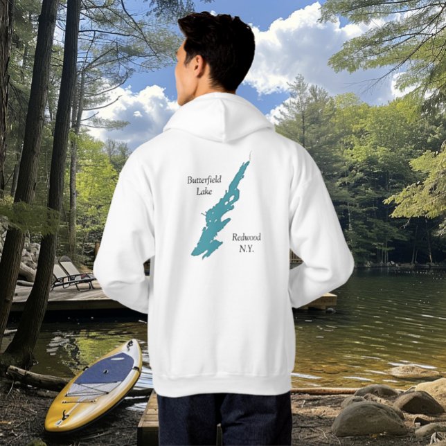 Veste À Capuche Butterfield Lake Redwood New York (Créateur téléchargé)