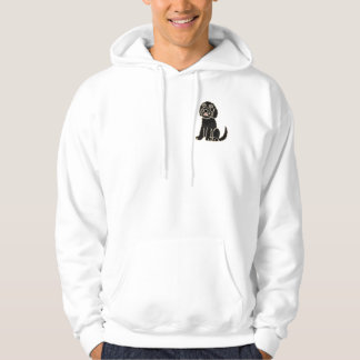 Veste À Capuche C.A. sweatshirt de bande dessinée de Labradoodle