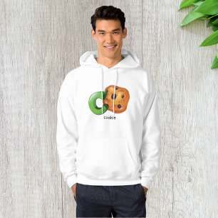 Veste À Capuche C est pour Cookie Alphabet Letter Chocolate Chip