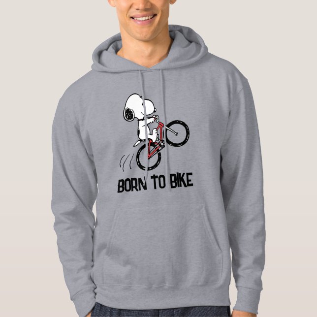Veste À Capuche cacahuètes | Roue à vélo Snoopy (Devant)