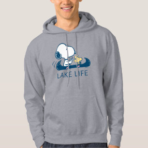 Veste À Capuche cacahuètes   Snoopy & Woodstock Lake Life