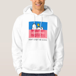 Veste À Capuche cacahuètes Snoopy & Woodstock Musique & Pois