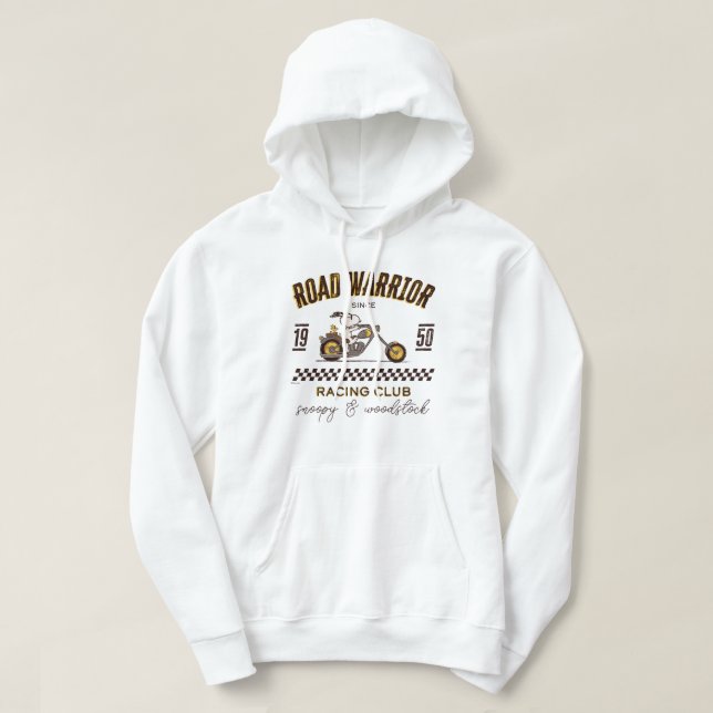 Veste À Capuche cacahuètes | Snoopy & Woodstock Road Warriors (Design devant)